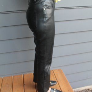 Faux Leather Pants from Anthropologie